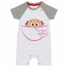 Pagliaccetto neonata bimba che