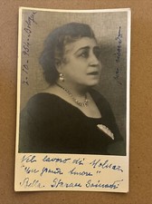 * CINEMA / TEATRO - Bella Starace Sainati - Bologna , Autografo - 1954
