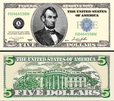 Lincoln billet commémoratif - -,