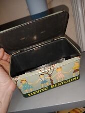 VECCHIA SCATOLA DI LATTA  LITOGRAFATA LIEVITO BERTOLINI 