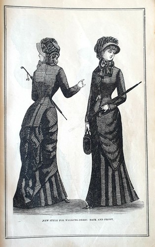 1882 stampa antica moda - antica,