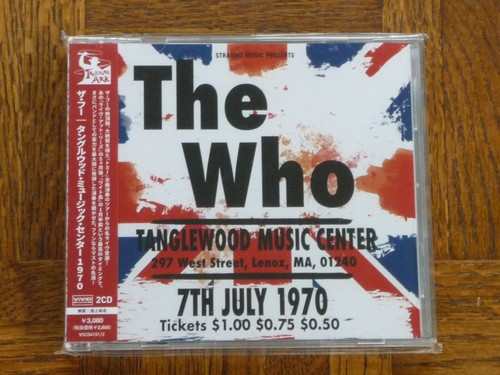 The who tanglewood japan 2 - who:,