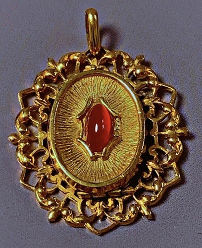 Ancien pendentif porte photo