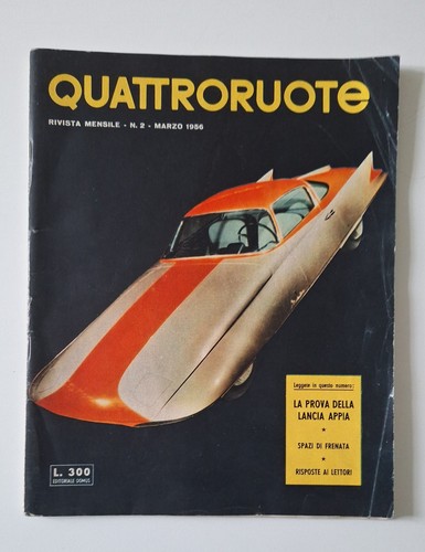 Quattroruote marzo 1956 - n., 2