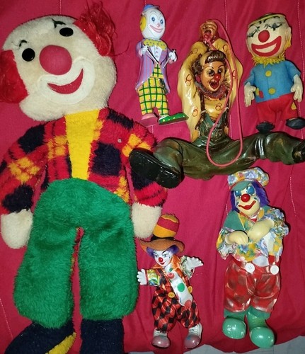 Lotto pagliacci circo clown - pagliacci,