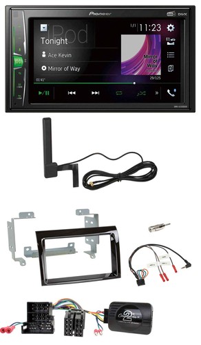Pioneer mp3 dab volante 2din - volante,