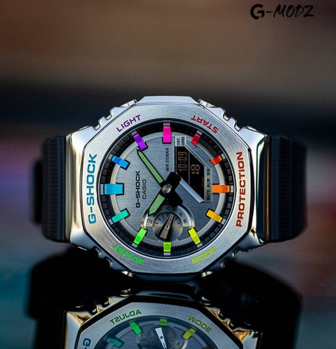 Casio shock arcobaleno - casio, g-shock