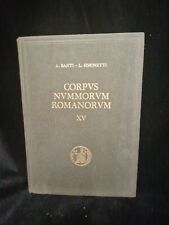 Libro Numismatica. Corpus Nummorum Romanorum Vol. XV. Banti, Simonetti. 1977