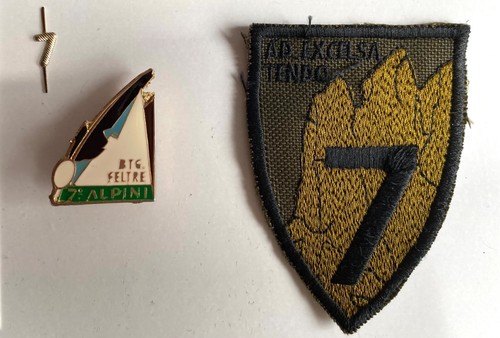 Lotto reggimento alpini - 7°,