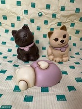 Set gatto beige bianco moro - set, bianco,