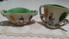 CE AS  CEAS Albisola   2 vasi  LINA POGGI ASSALINI ceramica collezione difetti