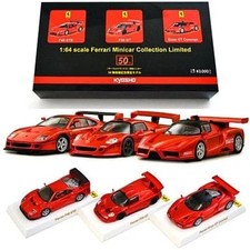 1/64 Ferrari Mini Car Collection Limited (Set di 3) Circle K Grazie Kyosho 50°
