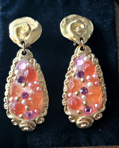 Clips boucles oreilles jacky - clips, d'oreilles