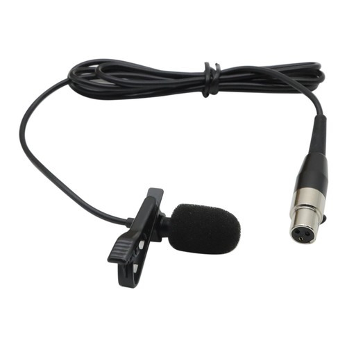 Microfono nero lavalier - nero,