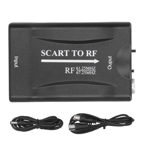 Adattatore video scart - adattatore, rf