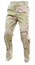 PANTALONE MILITARE BDU DESERT 3 COLORI AMERICANO US ARMY NUOVO