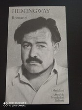 Ernest Hemingway , I Meridiani Mondadori , Vo. 1 , come nuovo