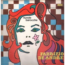 Fabrizio De André Lp Vinile Nuvole Barocche Roman Record Company ‎– RCP704 Nuovo