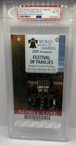Biglietto messa papale 2015 - messa,