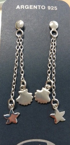 Orecchini pendenti argento 925 - orecchini,