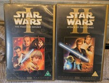 VHS Star Wars Episode I & II