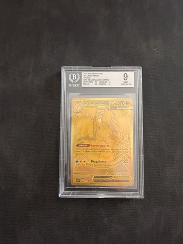 Carta pokémon mega dragonite - carta,