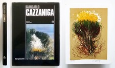 Giancarlo Cazzaniga Litografia firmata e numerata Ed. Spirale Arte Milano 1987