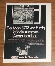 Rara Pubblicità Vintage EUMIG