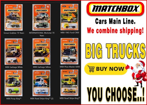 Matchbox grandi camion - matchbox,