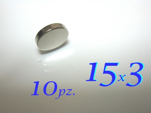 Magneti neodimio 15x3 mm - 10,