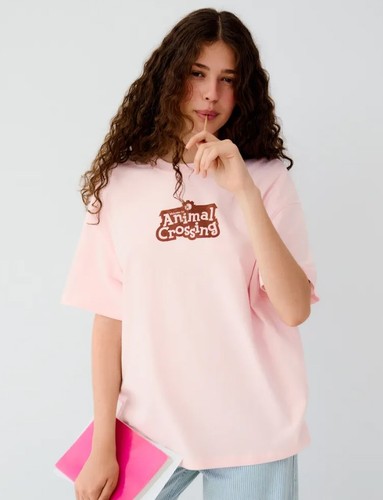 Shirt maglietta bershka - t-shirt,