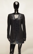 Blazer nero vintage Moschino