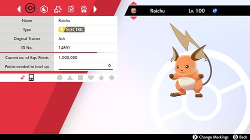Raichu for champions - for,