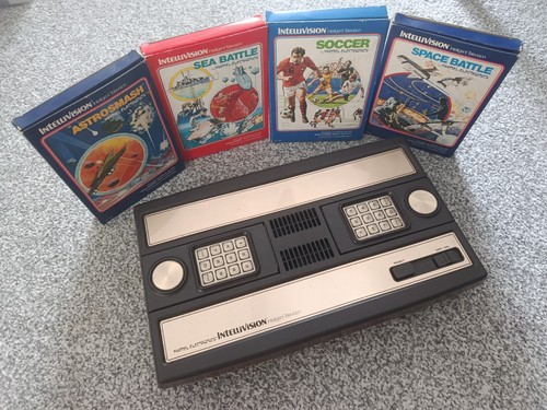 Mattel intellivision console - mattel,