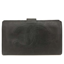 EGA CHANEL CC Logo Pelle di