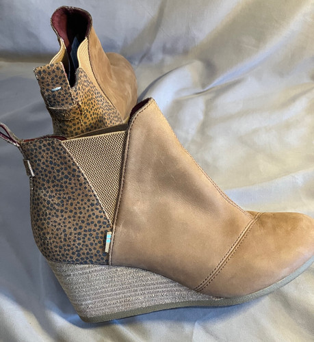 Toms stivaletti chelsea zeppa - stivaletti,