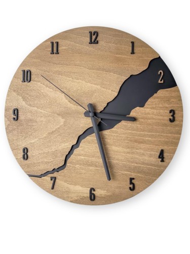 Orologio parete legno - orologio, in