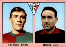 figurina calciatori Mira 1967/68 # Genoa Ferrara Rosin