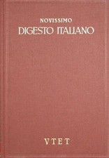 Novissimo digesto italiano -