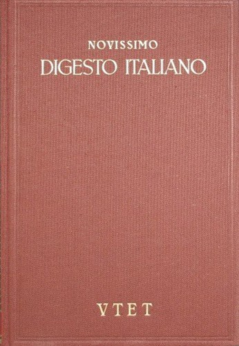 Novissimo digesto italiano - ,