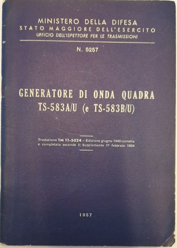 Manuale generatore onda quadra - manuale,
