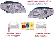 SET 2 FARO FANALE PROIETTORE ANTERIORE DX SX PER VOLKSWAGEN PASSAT 3C 2005 2010