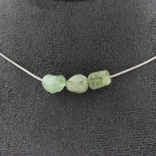 Collana perle cianite - perle,