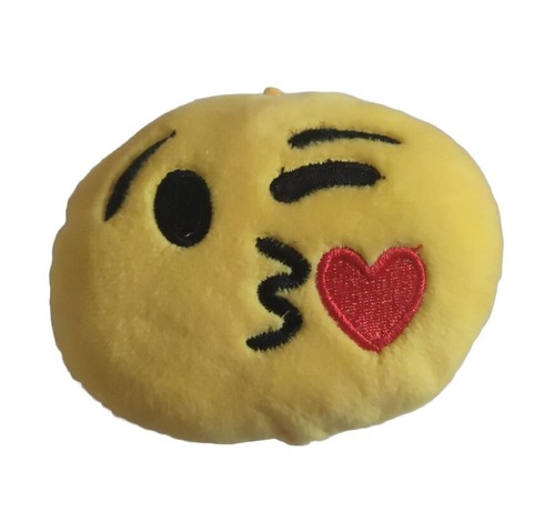 Peluche emoticon pupazzo - peluche,