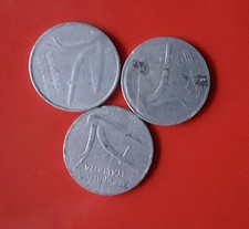 LOTTO DI 3 MONETE DA 10 LIRE