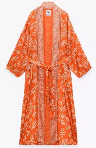 Kimono zara hanoi arancione - zara,