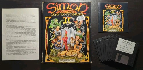 Simon the sorcerer pc - sorcerer,