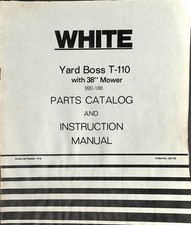 White Yard Boss T-110 con