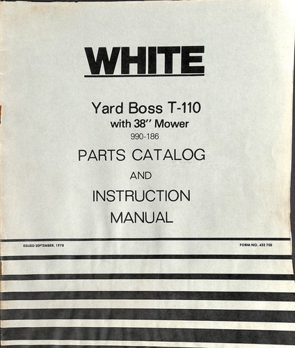 White yard boss 110 - boss, con