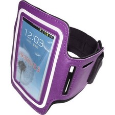 Armband Run Case Custodia Braccio S3 Purple Per Samsung Galaxy S Advance I9070